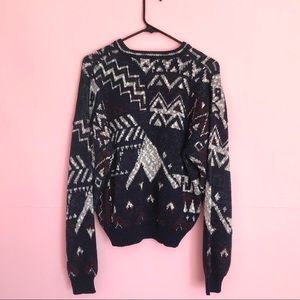 Vintage Today’s News L Sweater Comfy 80’s